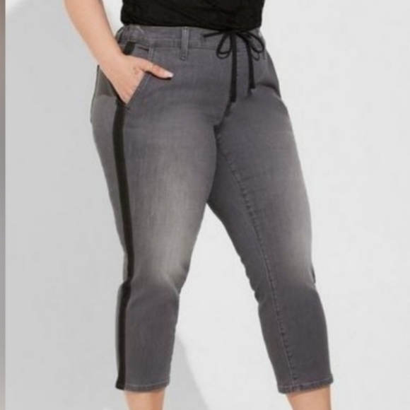 Torrid Feel The Fit Black Charcoal Pull On Jogger Pants NEW Plus Size - Picture 11 of 11